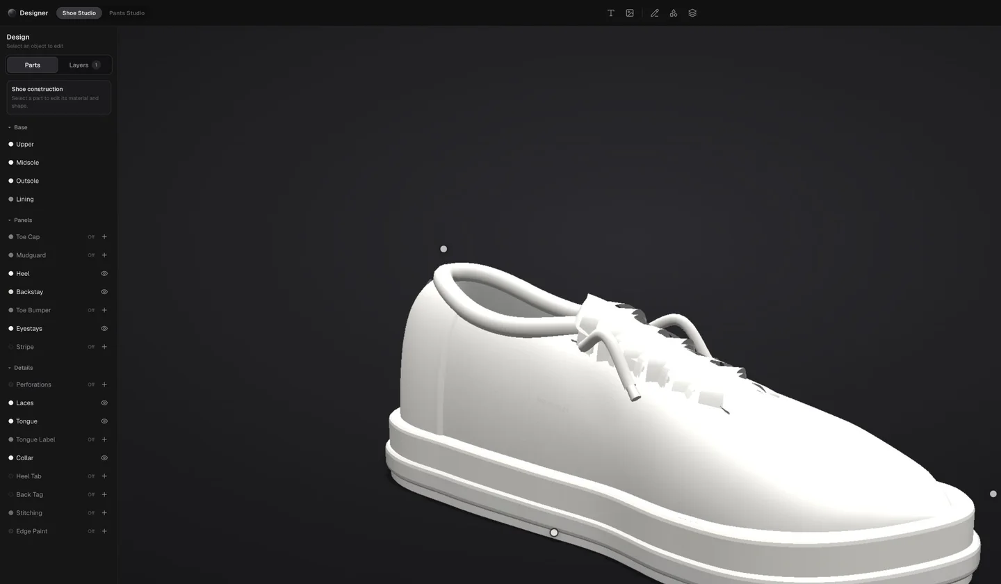 Designer project preview