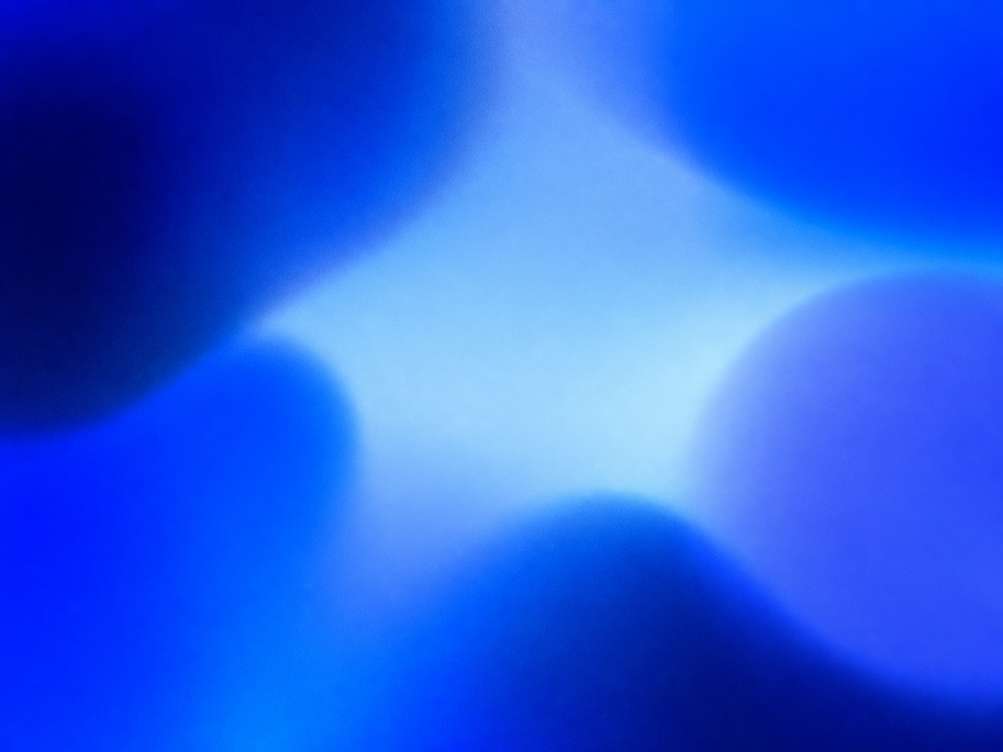 Abstract blue and violet Granora artwork